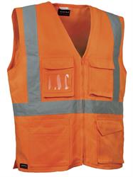 GILET COFRA SEKI ARANCIO HV