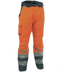 PANTALONE COFRA SAFE ARANCIO HV