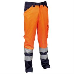 PANTALONE COFRA ENCKE ARANCIO HV