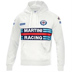 FELPA HOODIE REPLICA MARTINI RACING 01279 BIANCO