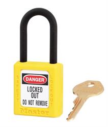 LUCCHETTO ZENEX MASTERLOCK 406YLW DIELETTRICO