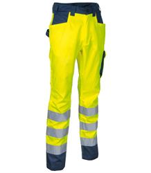 PANTALONE COFRA UPATA GIALLO HV