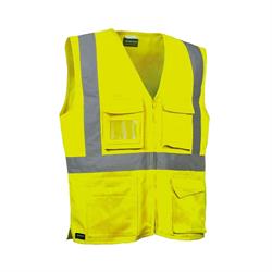 GILET COFRA SEKI GIALLO HV