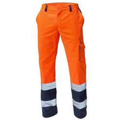 PANTALONE SIGGI 69SE0335 ARANCIO HV/BLU